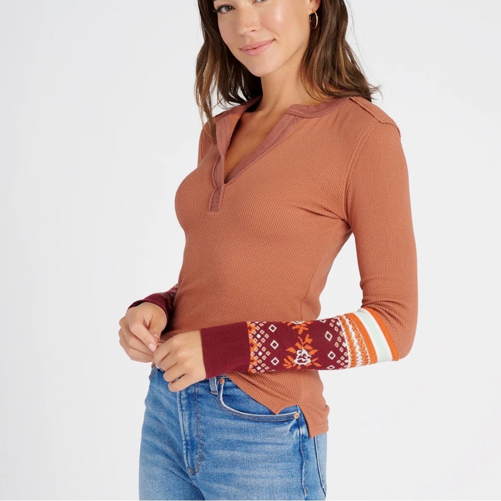 NWT Free People Mikah Layering Cuff autumn combo
